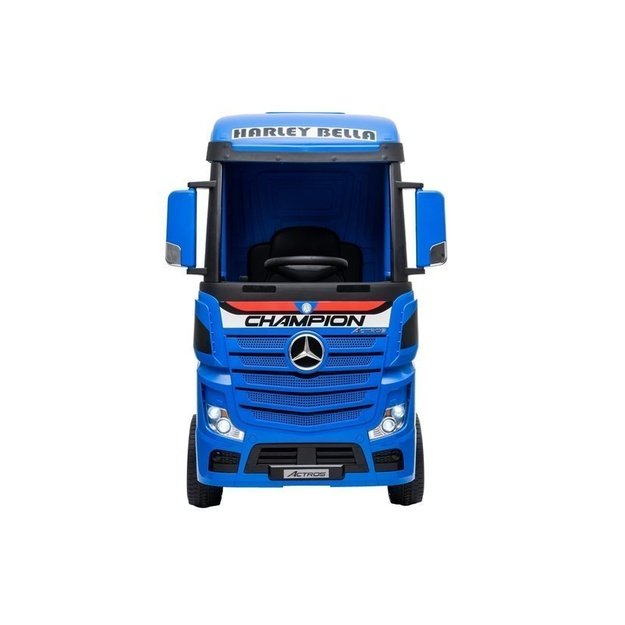 Electric Ride-On Car Mercedes Actros Blue Painted MP4 5