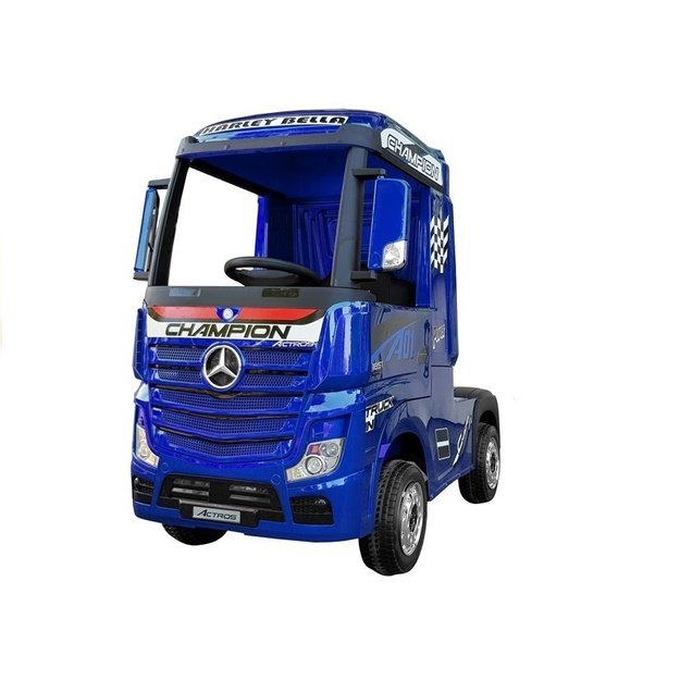 Electric Ride-On Car Mercedes Actros Blue Painted MP4 1