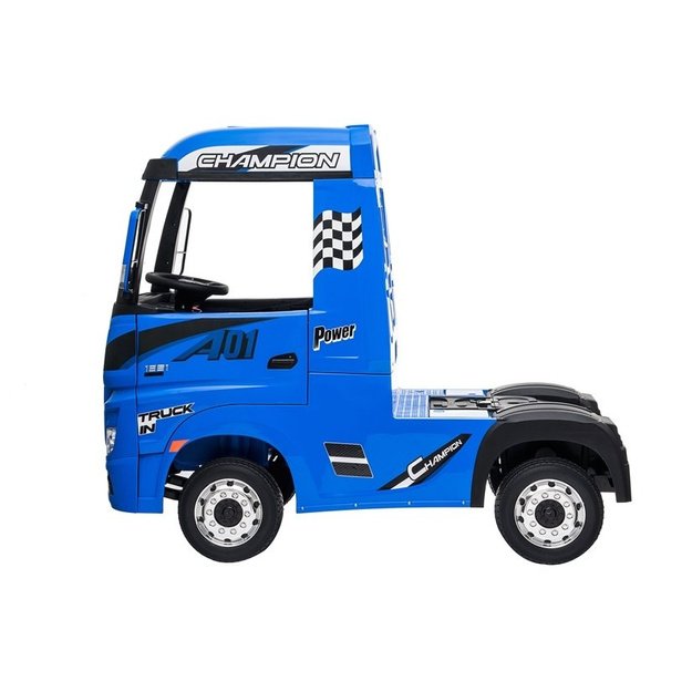 Electric Ride-On Car Mercedes Actros Blue Painted MP4 3