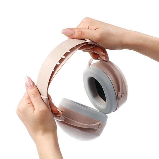 1573/01 PROTECTIVE HEADPHONES FOR CHILDREN AND ADULTS BEIGE