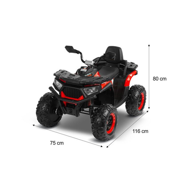 BATTERY VEHICLE QUAD GIGANT WHITE