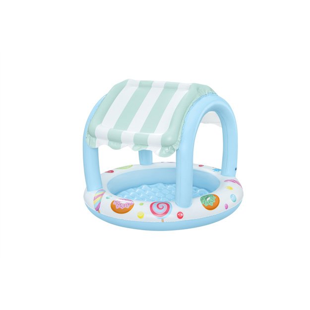 Inflatable Garden Pool with Cover Bestway Pool 52638 104cm