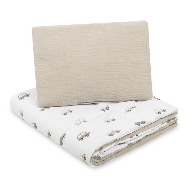 COT SET MUSLIN CARS