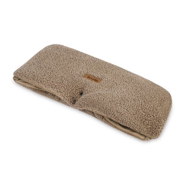 STROLLER MUFF BOUCLE DARK BEIGE