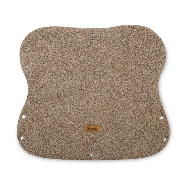 STROLLER MUFF BOUCLE DARK BEIGE