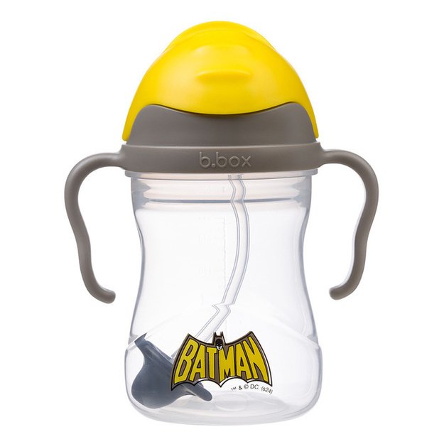 „b.box“ PPSU gertuvė su šiaudeliu, 240 ml, „Batman“