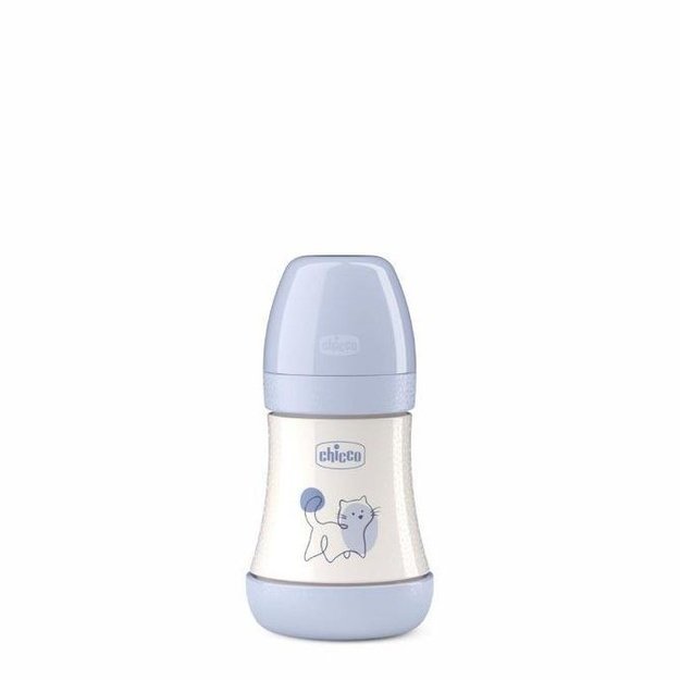 „Chicco Perfect5“ antikolikinis buteliukas 150 ml, lėta tėkmė, mėlynas
