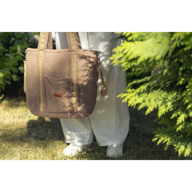 BAG CLASSIC BOUCLE DARK BEIGE