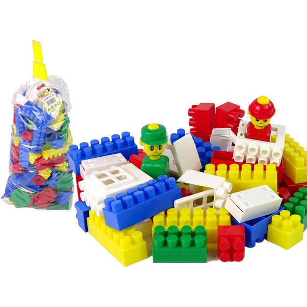 Coloured Construction Bricks K2 Large