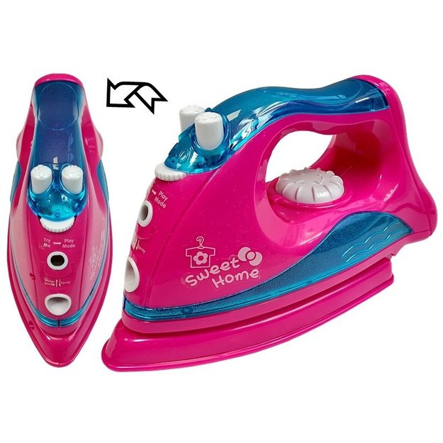Pink Iron Ironing Set Ironing Board Hangers