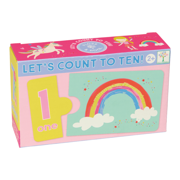 Educational toy-puzzle Count to Ten, Rainbow Fairy