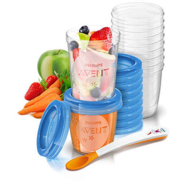 SCF721/20 FOOD CONTAINERS SET + SPOON