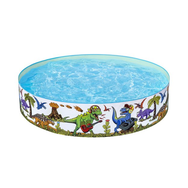 Dinozaurai Sodo baseinas 183 cm x 38 cm Bestway 55022