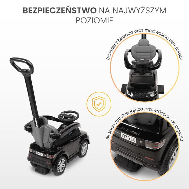 LAND ROVER RIDE-ON BLACK 16