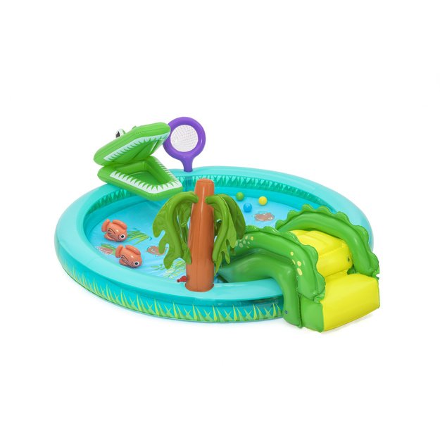 Inflatable Playground Crocodile 224 x 181 x 72 cm Bestway 53166
