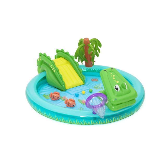 Inflatable Playground Crocodile 224 x 181 x 72 cm Bestway 53166