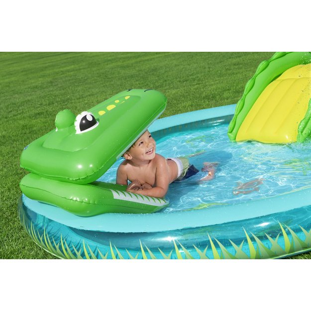 Inflatable Playground Crocodile 224 x 181 x 72 cm Bestway 53166
