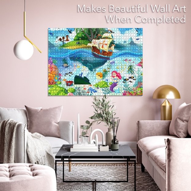 Brain Tree dėlionė, Undinėlės sala, 500 det. 3