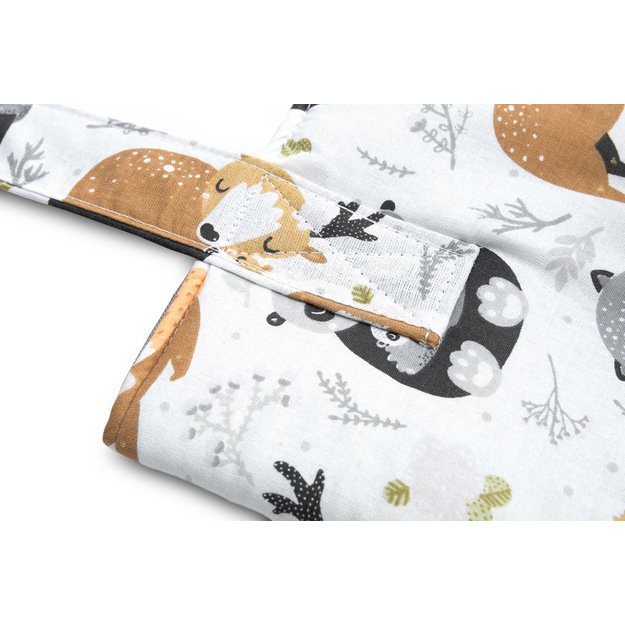 BASKET FOR TOYS MEDIUM - RACCOONS GREY 3