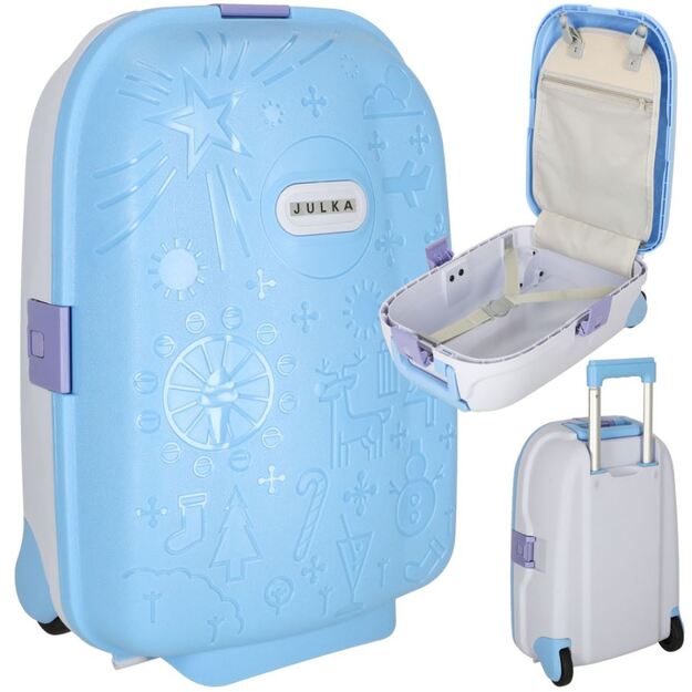 Children's suitcase - travel (blue)
