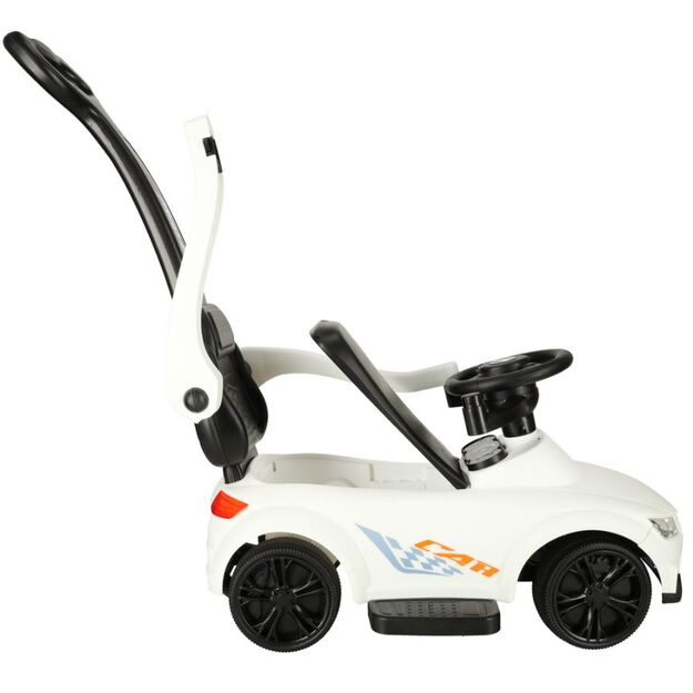 Ride-on car - pusher with sounds and lights, white 5116