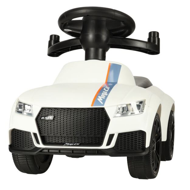 Ride-on car - pusher with sounds and lights, white 5116