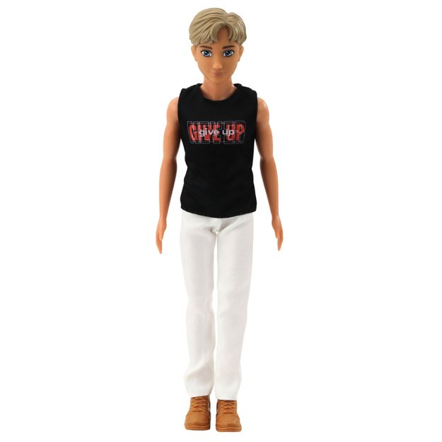 Anlily Doll Set: Girl with Boy, Hat, and Dog Accessories