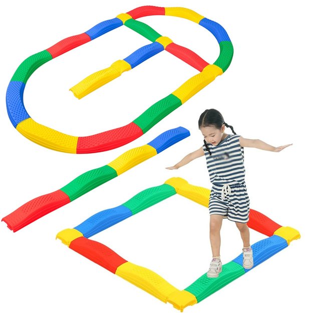 Sensory Path Balance Boards 16 Boards Anti-slip Joints