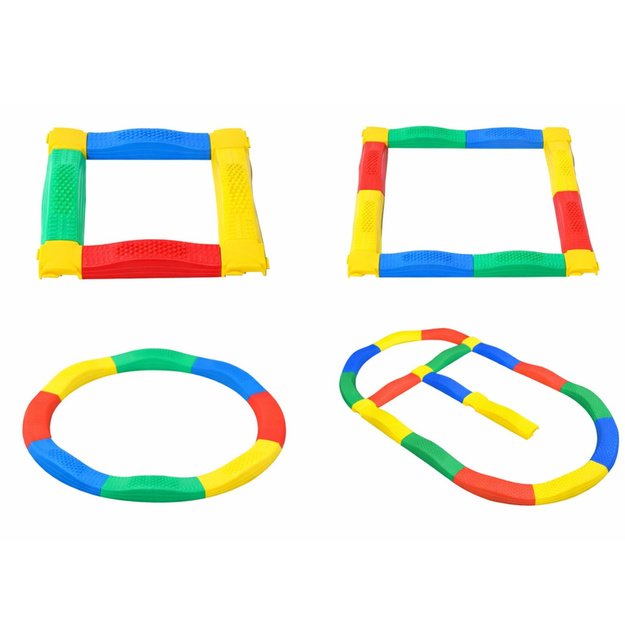 Sensory Path Balance Boards 16 Boards Anti-slip Joints