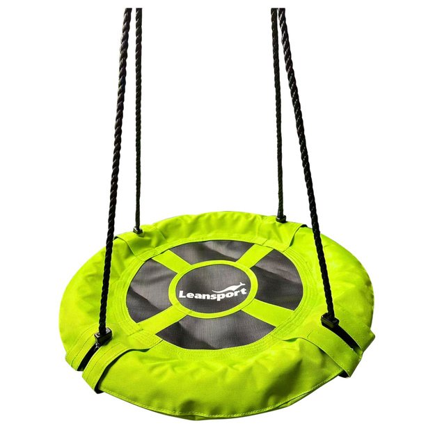 Garden Swing Stork s Nest For Children Green 60cm 1