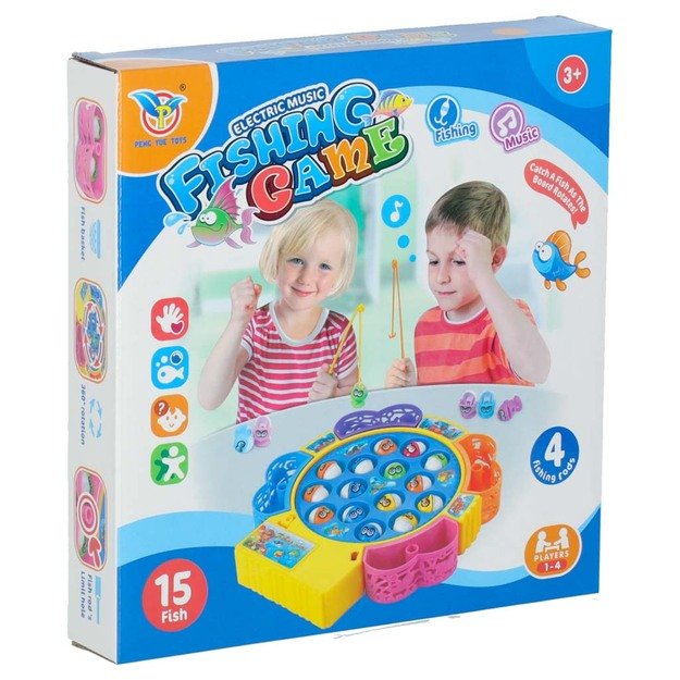 Šeimyninė žvejyba 15 žuvų + 4 meškerės 11