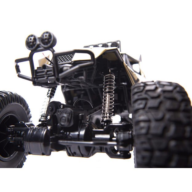 RC automobilis Rock Crawler 2.4GHz 1:8 51cm aukso spalvos