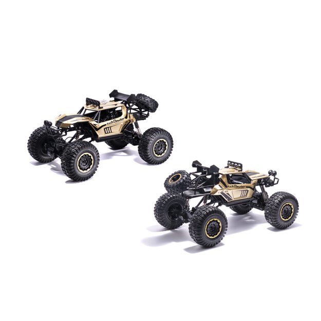 RC automobilis Rock Crawler 2.4GHz 1:8 51cm aukso spalvos