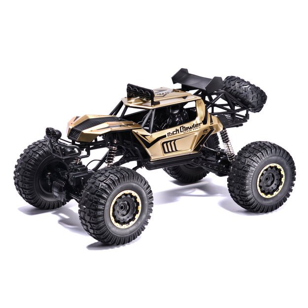 RC automobilis Rock Crawler 2.4GHz 1:8 51cm aukso spalvos