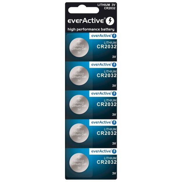 Bateria everActive litowa CR2032 blister 5szt.