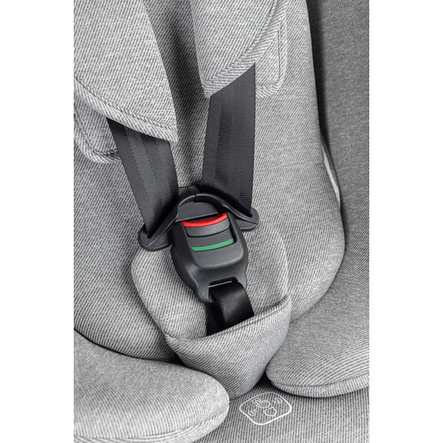 LUMI I-SIZE CAR SEAT LIGHT GREY (40-150) 12