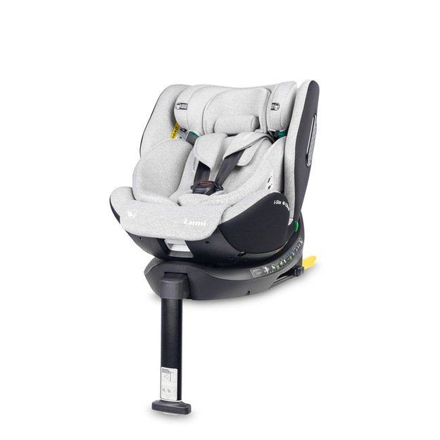 LUMI I-SIZE CAR SEAT LIGHT GREY (40-150) 2