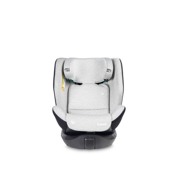 LUMI I-SIZE CAR SEAT LIGHT GREY (40-150) 5