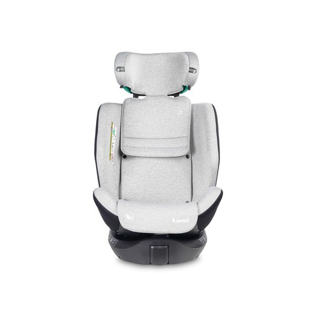 LUMI I-SIZE CAR SEAT LIGHT GREY (40-150) 6
