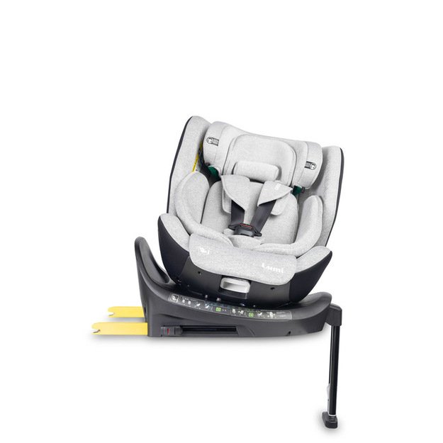 LUMI I-SIZE CAR SEAT LIGHT GREY (40-150) 8
