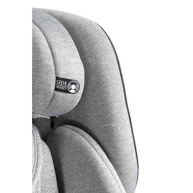 LUMI I-SIZE CAR SEAT LIGHT GREY (40-150) 14