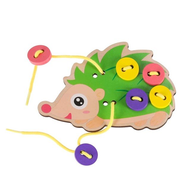 Mokomasis rinkinys, skirtas mokytis siūti sagas ežiukas ežiukas 13