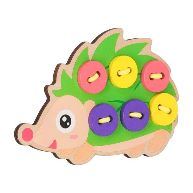 Mokomasis rinkinys, skirtas mokytis siūti sagas ežiukas ežiukas 9