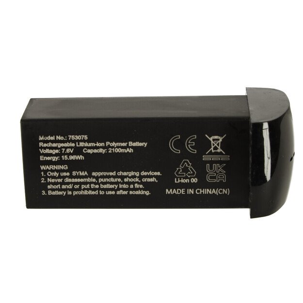  Syma W3  drono dalis 7,6 V 2100 mAh akumuliatorius