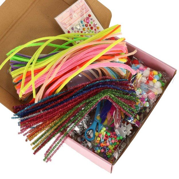 Kūrybinis meno rinkinys vaikų rankdarbiams 1200el. 26