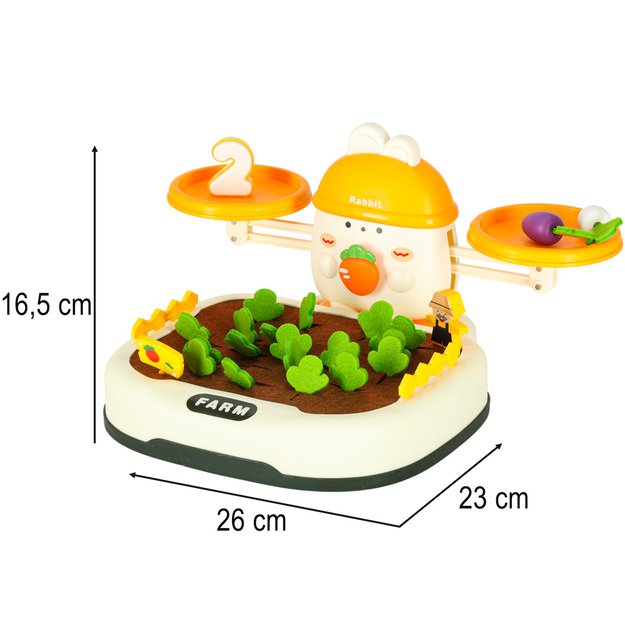 Šeimos stalo žaidimas vaikams  Morkų laukas 15