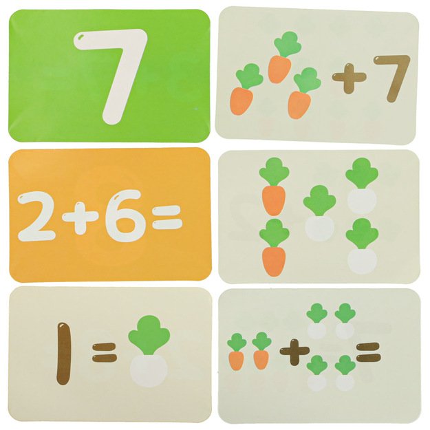 Šeimos stalo žaidimas vaikams  Morkų laukas 7