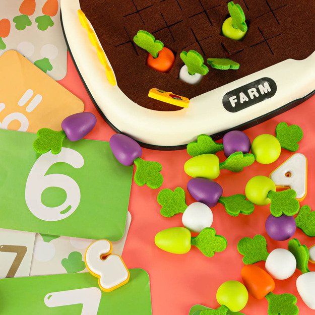 Šeimos stalo žaidimas vaikams  Morkų laukas 11