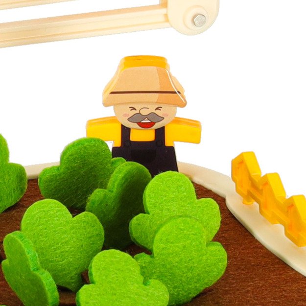 Šeimos stalo žaidimas vaikams  Morkų laukas 9