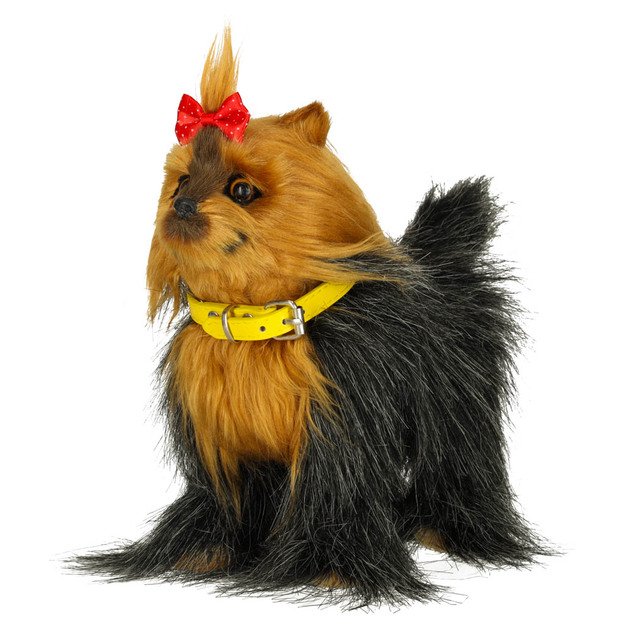 Interaktyvus šuo reaguoja į prisilietimus, judesius, pasivaikščiojimus, lojimą, lojimą York 5